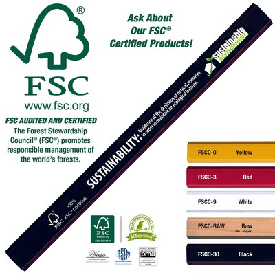 FSC® Certified Medium Core Carpenter Pencil